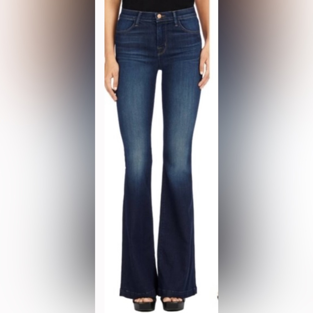J BRAND Maria Flare Jeans in Overload
